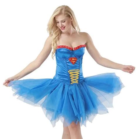 Aliexpress Com Buy Blue Carnival Party Show Super Hero Outfit Adult