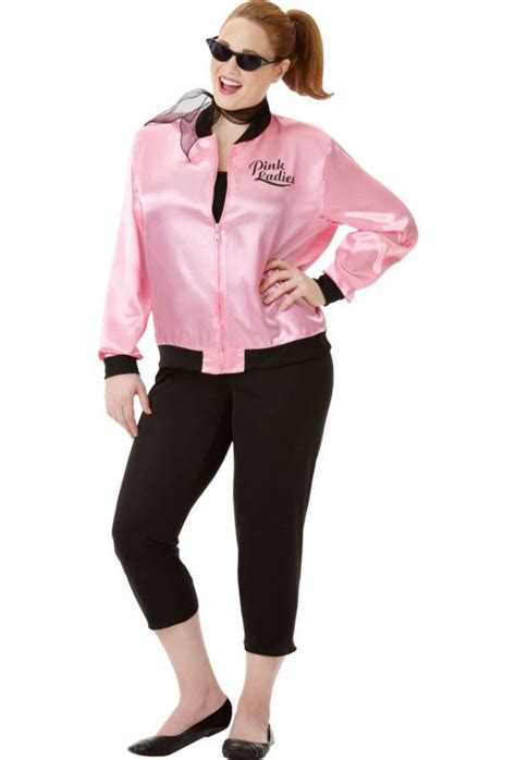 Create your own t bird jacket or pink ladies skirt and jacket with these free a4 printable grease stencils. 30 Shoppable Plus-Size Costumes from Party City | Plus size halloween, Costumes for women, Pink ...