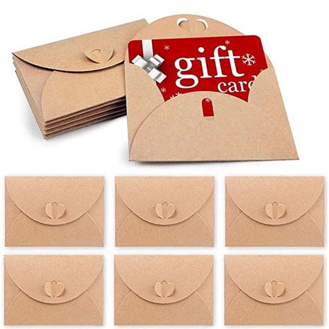 Hansgo T Card Envelopes 100pcs 4 X 28 Inch Cute Envelopes Small