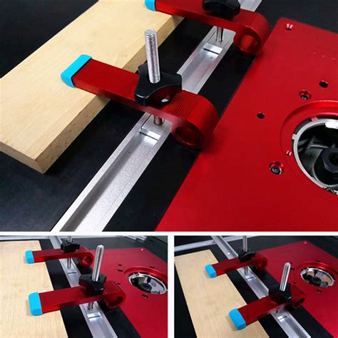 This amazing, yet simple new design features anodized rigid aluminum for strength; 2 Sets Universal Clamping Blocks Clamps Woodworking Joint ...