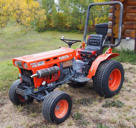 This is the highly detailed factory service repair manual for thekubota m95s tractor, this service manual check the following items before starting. Kubota B7100 HST 4WD Diesel Tractor w/3PTH