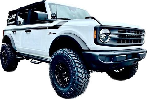 2021 Up Ford Bronco Retro Special Decor Style Side Graphics Kit