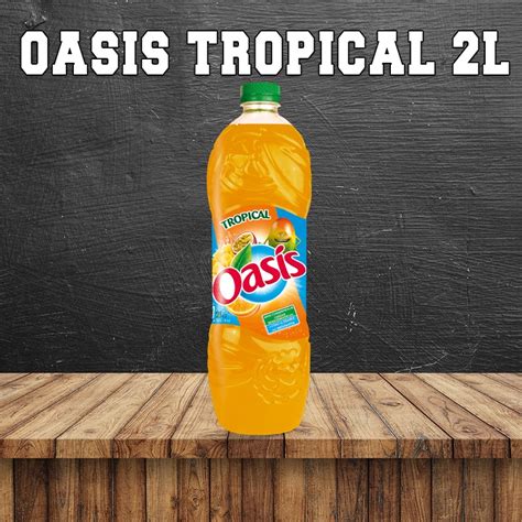 Bouteille Oasis Tropical 2l Buzz Burger