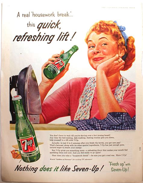1956 Seven Up Ad Vintage Ad 7up Fresh Up With Etsy Singapore