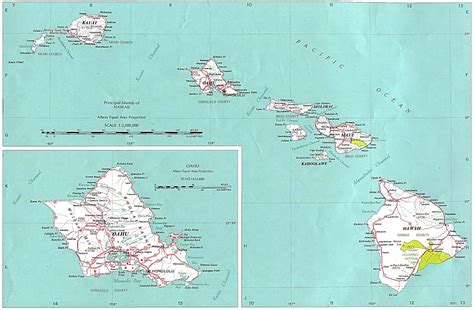Havaí Mapas Geográficos Do Estado Do Havaí Estados Unidos Da América Enciclopédia Global™