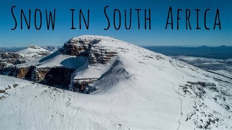 Finding Snow In South Africa Youtube