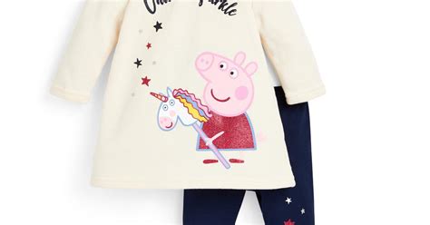 Baby Girl Peppa Pig Dress Set 2 Piece Baby Girl Clothes Baby