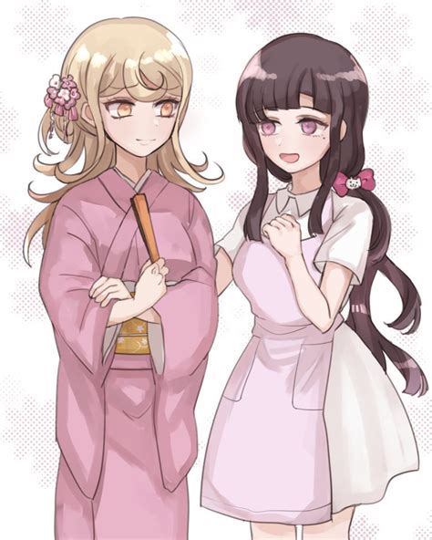 Adults Hiyoko And Mikan R Danganronpa