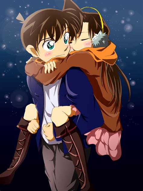 Ran Mouri And Shinichi Kudo♥ Detective Conan Pinterest