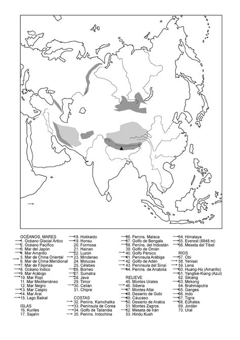 Mudo para imprimir y colorear todos los mapas de sri lanka 2021 ⭐ en mapamundi.online! 1º y 3º ESO. GEOGRAFÍA, MAPAS | Hola Mundo