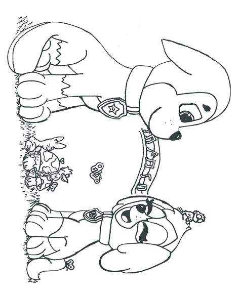 Each character has a special role in the series. Paw Patrol Valentines Coloring Pages at GetColorings.com ...