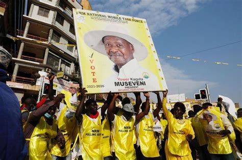 Ugandan President Claims Sixth Election Victory As Opposition Alleged