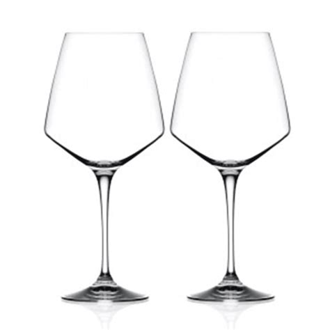 Aria Crystal Red Wine Glasses