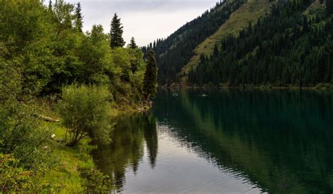 Beautiful Scenery Of Kolsai Lakes · Kazakhstan Travel And