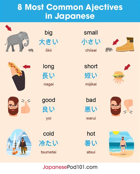 Learn Japanese — Most Common Japanese Adjective