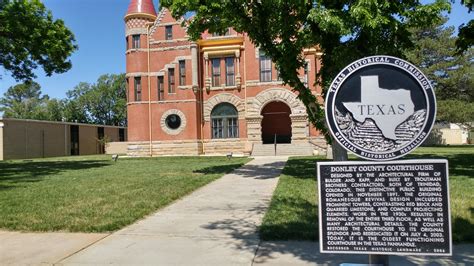Donley County Courthouse Clarendon Tx 2 Donley Count Flickr