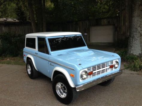 Buy Used 1974 Ford Bronco Explorerautomatic Beautiful Daily Driver