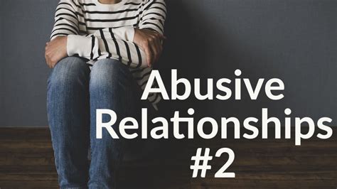 abusive relationships 2 youtube