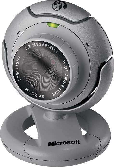 Microsoft Lifecam Vx 6000 Webcam Gray Amazonca Electronics