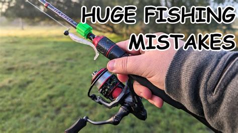 2 Beginner Fishing Mistakes Youre Making Without Realising Youtube