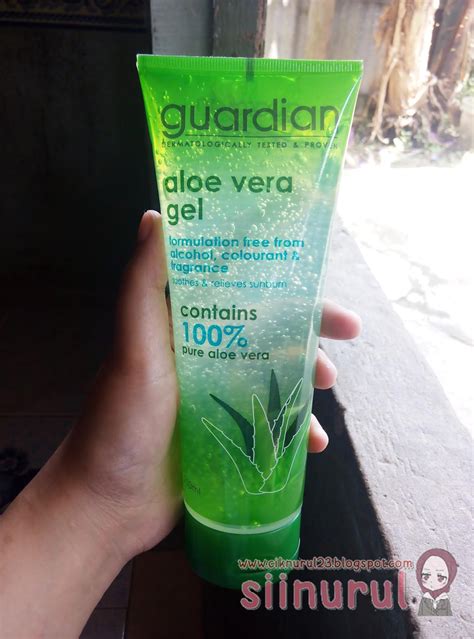 Guardian aloe vera gel contains a skincarisma flagged paraben. Review Guardian Aloe Vera Gel - Sii Nurul | Menulis Untuk ...