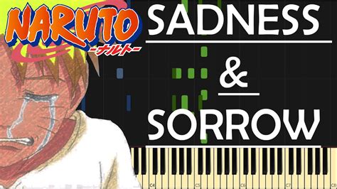 Naruto Sadness And Sorrow Piano Tutorial Youtube