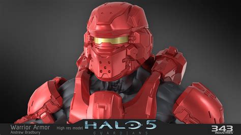 Artstation Halo 5 Warrior Armor