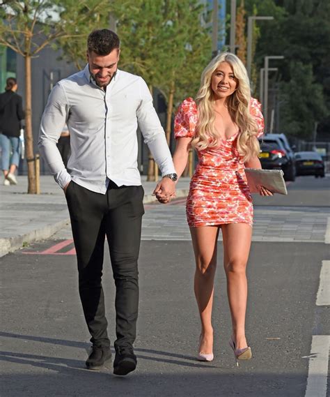 Paige Turley And Finn Tapp Are Pictured On A Date Night In Manchester 54