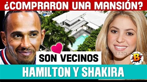 NO CREERÁS LO QUE PASÓ Shakira Se Muda A La Mansión De Lewis Hamilton En Miami YouTube