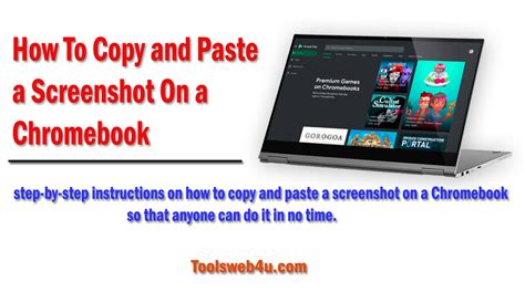 How To Copy And Paste A Screenshot On A Chromebook Easiest Way