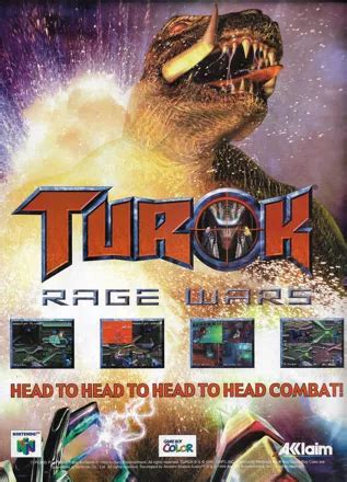 Turok Rage Wars For Nintendo 64 1999 MobyGames