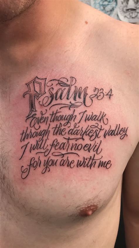 Pin By Patrick Carson On Tattoos Verse Tattoos Psalm Tattoo Bible