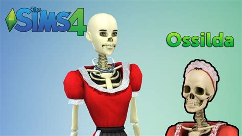 Bonehilda Ossilda No The Sims 4 The Sims 4 Create A Sim Youtube