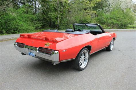 1969 Pontiac Gto Restomod Convertible Judge Tribute Restored