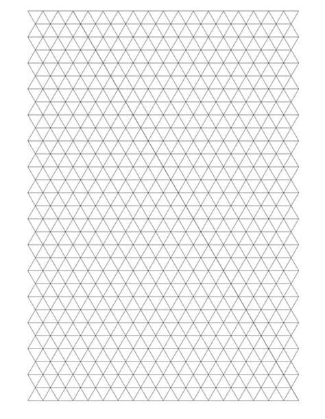 Triangle Grid Paper Pdf