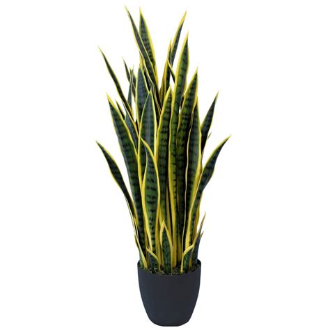 It's hard to know what to plant in the fall. Orren Ellis Sansevieria Artificial Snake Plant Succulent ...