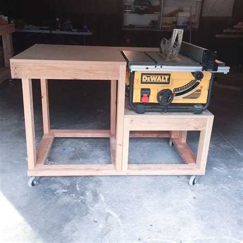 Table Saw Extension Table — 3x3 Custom