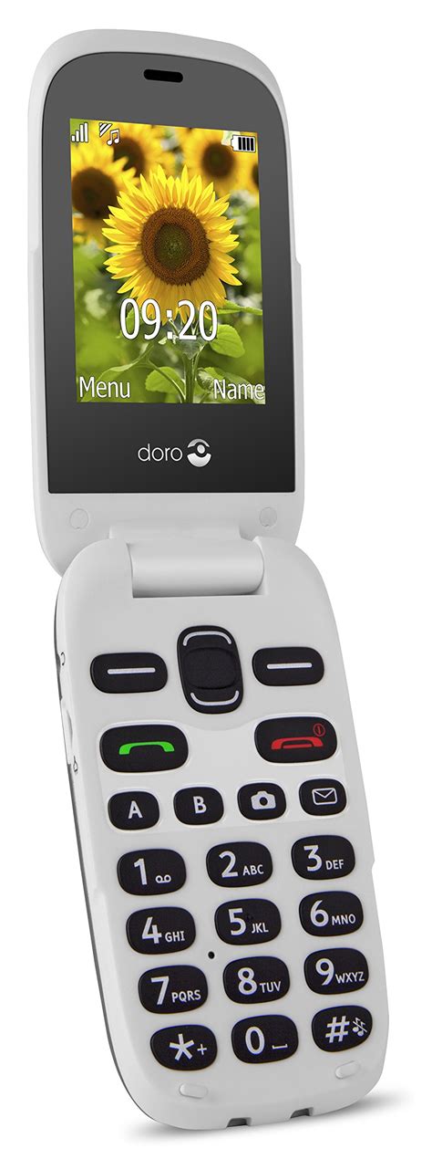 Doro 6030 Unlocked Clamshell Big Button Mobile Phone For