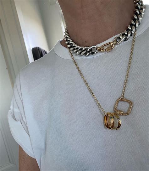 Metier Posted On Instagram Marla Aaron Chains And Locks W A Pair Of