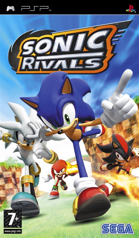 Sonic Rivals Europe Cover Обложки Gallery Sonic Scanf