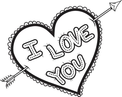 Coloring Pages That Say I Love You - Coloring Home