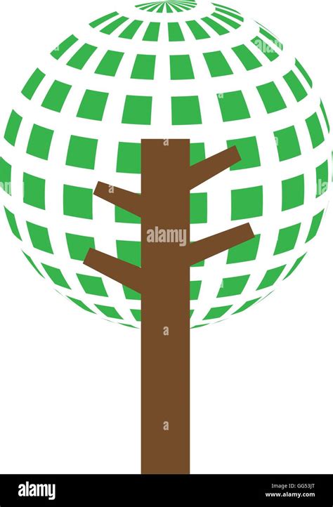 Tree Plant Eco Icon Stock Vector Image And Art Alamy