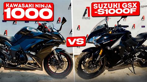 Kawasaki Ninja 1000 Vs Suzuki Gsx S1000f Youtube