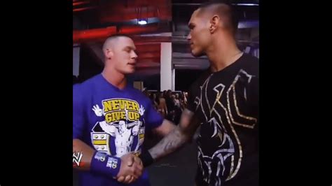Wwe John Cena And Randy Orton Backstage Wwe Johncena Randyorton Raw