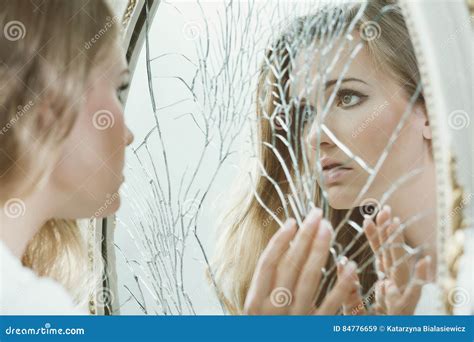 Young Girl With Teenage Problems Stock Image Image Of Teenager Self
