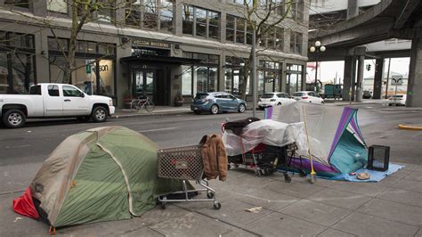 Amid Seattles Affluence Homelessness Also Flourishes Npr