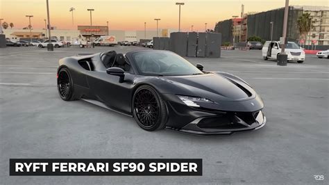 “insane” Ferrari Sf90 Spider With First Full Cf Body Kit Shows A