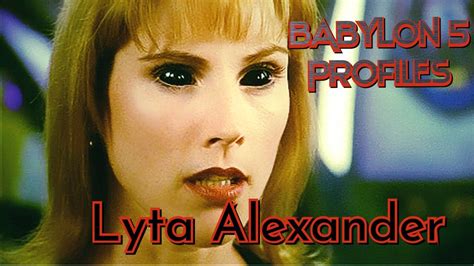 Babylon 5 Series Lyta Alexander YouTube