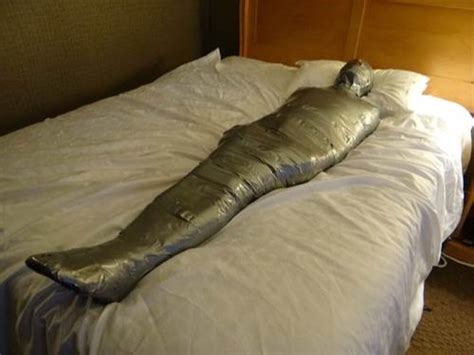 duct tape mummy by tobbound on deviantart