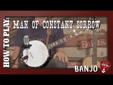 Man Of Constant Sorrow Banjo Lesson Chords Chordify